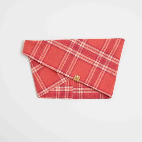 Large Flannel Dog Bandana Infinity Scarf for Medium to Large Breeds - Picture 12 of 12